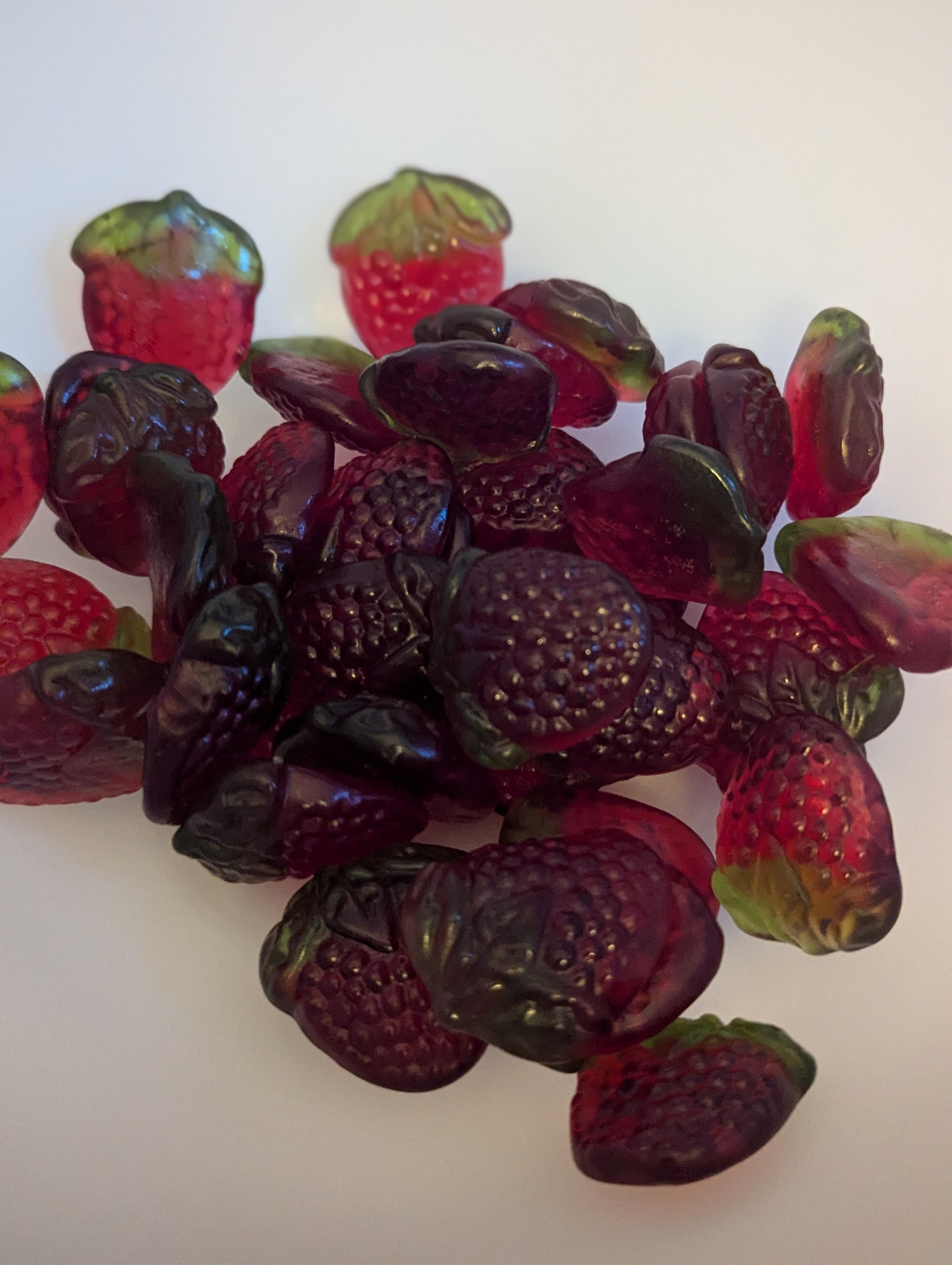 Yummy gummy strawberrys